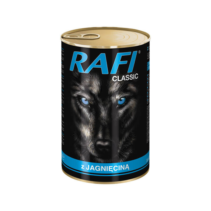 Rafi Classic Puszka dla Psa z Jagnięciną 1240 g Dostawa GRATIS od 95 zł + super okazje
