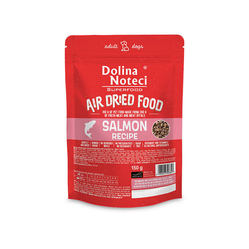Dolina Noteci Superfood danie z łososia karma suszona dla psa 150 g