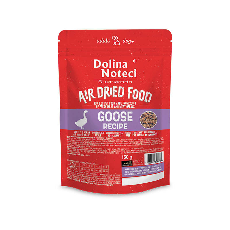 Dolina Noteci Superfood danie z gęsi karma suszona dla psa 150 g