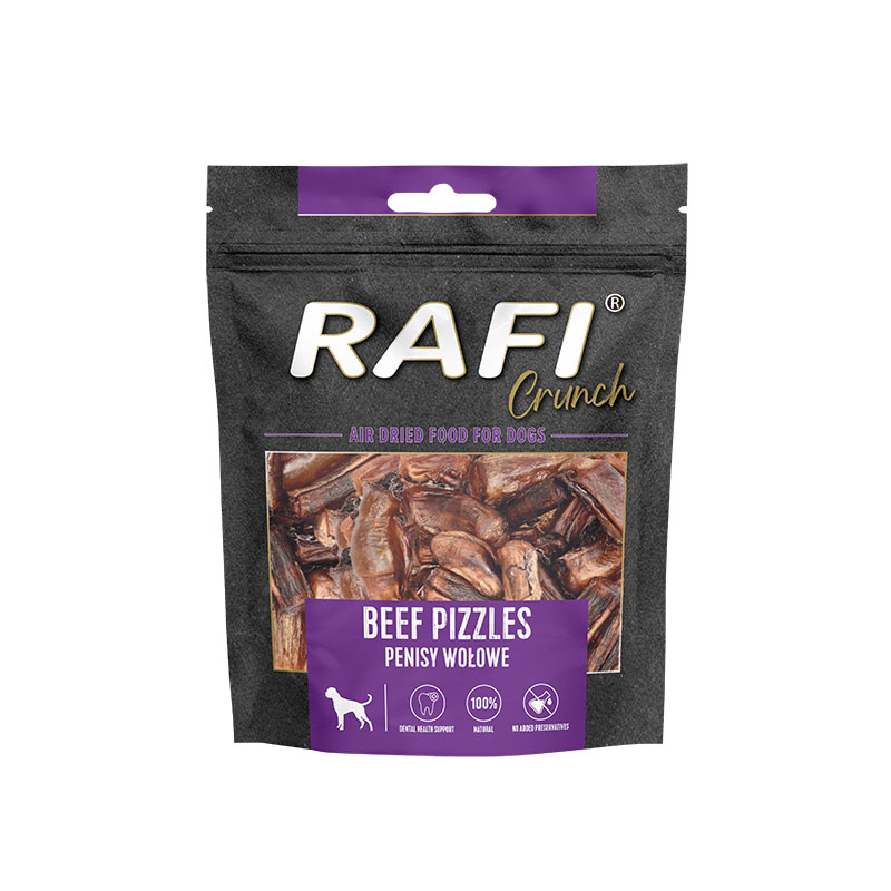 Rafi Crunch Gryzaki naturalne dla psa penisy wołowe 200 g