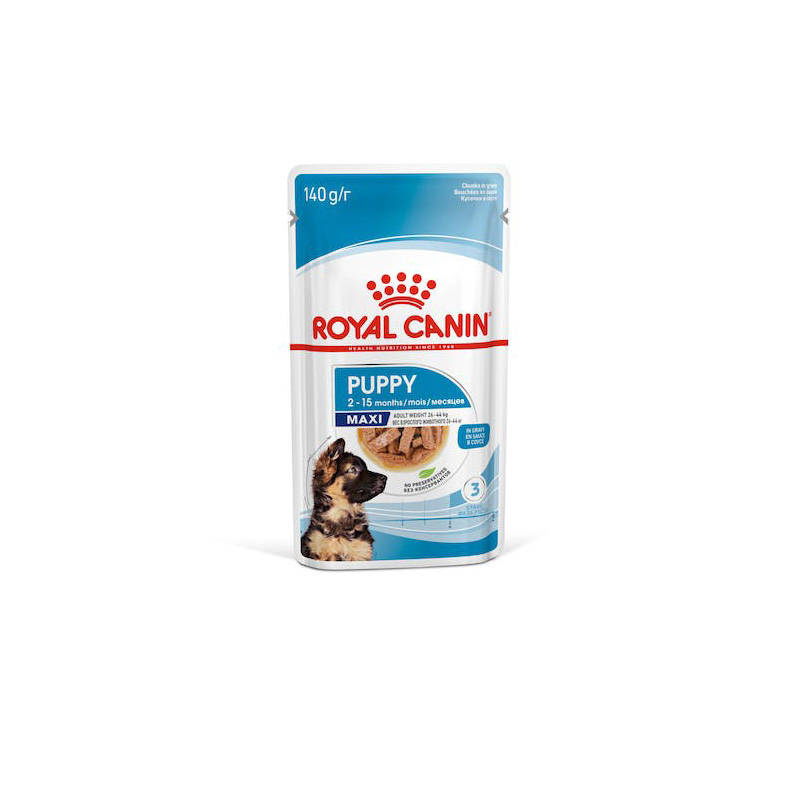 Royal Canin Maxi Puppy 140 g Dostawa GRATIS od 95 zł + super okazje