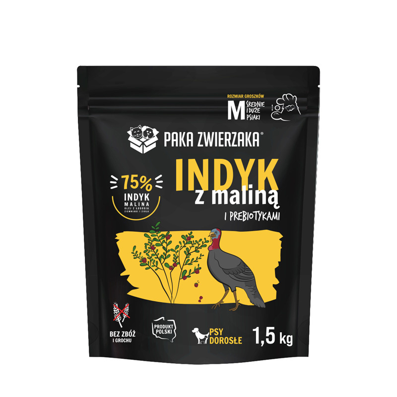 Paka Zwierzaka Karma Seventh Heaven Indyk i malina 1,5 kg