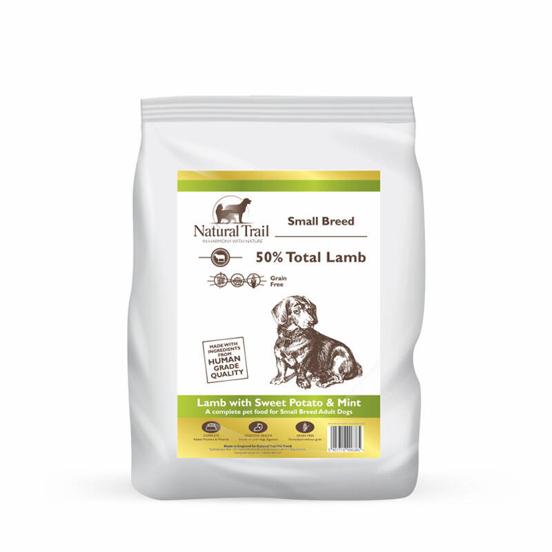 Natural Trail Lamb Small Breed Sucha karma dla psa małej rasy Jagnięcina 2 kg