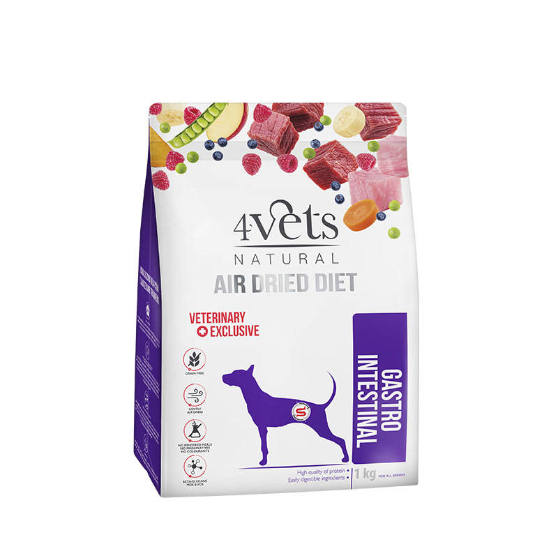 4Vets Gastro Intestinal karma suszona dla psów z zaburzeniami trawienia 1 kg