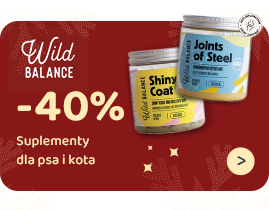 Suplementy dla psa i kota Wild Balance promocja -40%