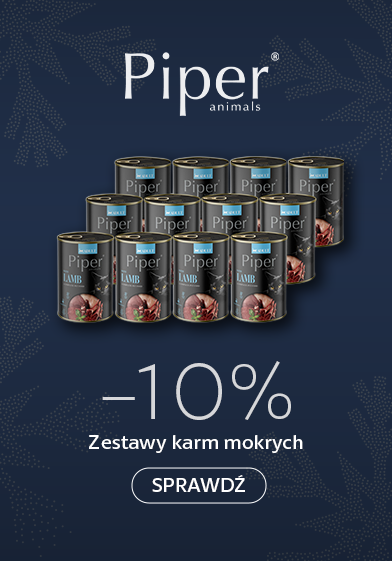 Piper promocja tygodnia grudzien karma mokra dla psa -10%