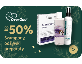 Over Zoo promocja tygodnia szampony, odżywki dla psów i kotów