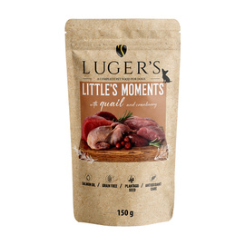 Karma mokra dla psów małych ras Luger's Little's Moments z przepiórką i żurawiną 150 g
