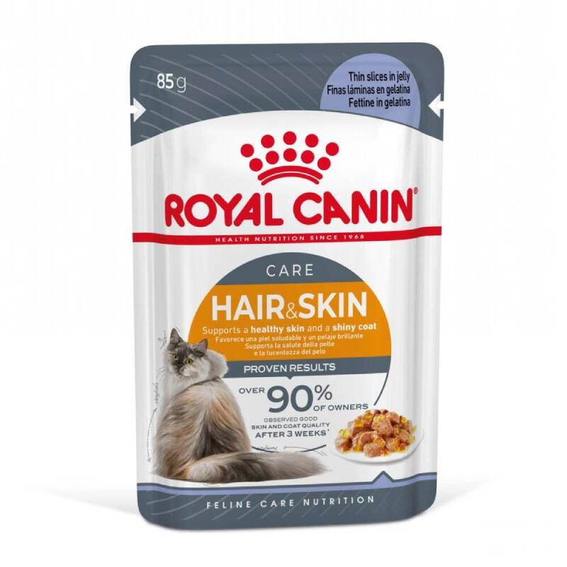 Royal Canin Hair & Skin w galarecie mokra karma dla kota 85g