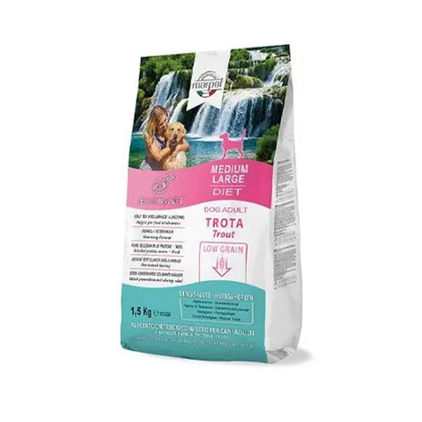 MARPET sucha karma dla średniego i dużego psa AEQUILIBRIAVET M - L pstrąg 1,5 kg