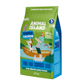 Animal Island Sucha karma dla psa z łososiem 12 kg
