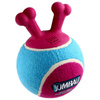 Zabawka dla psa GiGwi Jumball piłka z uchwytami dla małego psa Różowo - Niebieski