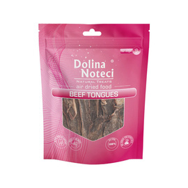 Dolina Noteci Natural Treats Beef Tongues ozory wołowe przysmak dla psa 100 g