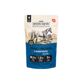 Wiejska Zagroda mokra karma dla kota konina z tuńczykiem i walerianą 100 g