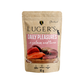 Karma mokra dla kota Luger's Daily Pleasures Sterilised z łososiem i tuńczykiem 85 g