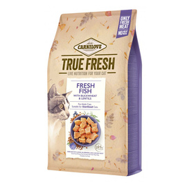 Carnilove True Fresh Cat Sucha karma dla kotów sterylizowanych z rybą 340 g