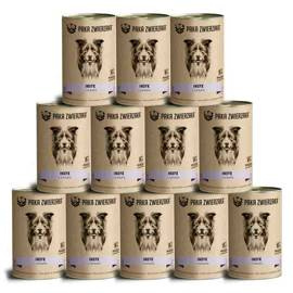 Paka Zwierzaka Karma mokra Indyk i żurawina zestaw 12 x 400 g