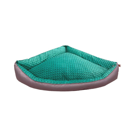 Pupilarni Legowisko narożnik dla psa rozmiar M zielone