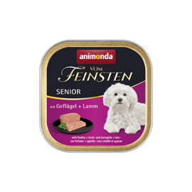Karma mokra dla psa Animonda vom Feinsten Dog Senior Drób i Jagnięcina 150g