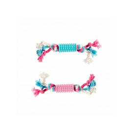 DUVO+ zabawka TPR pastel rurka i lina 20 cm