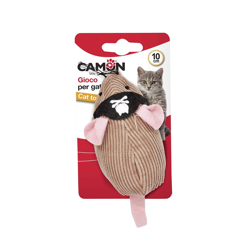 Camon Cat Toy zabawka dla kota mysz pirat z dzwonkiem
