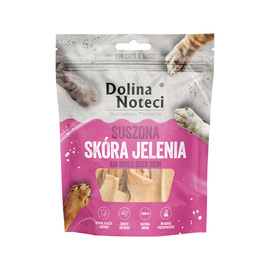 Dolina Noteci Natural Treats Deer Skin skóra jelenia przysmak dla psa 100 g