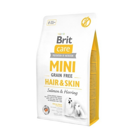 Brit Care Mini Grain Free Hair & Skin karma sucha dla psa 7 kg