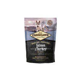 Karma sucha dla psa Carnilove Łosoś i Indyk For Puppies 1,5kg