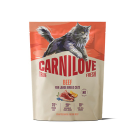 Carnilove Cat True Fresh Karma sucha dla kotów dużych ras Wołowina 400 g
