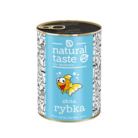 Mokra karma dla kota Natural Taste Złota Rybka – danie z sardynki 400 g