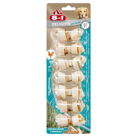 Przysmak 8in1 Delights Pro Dental Bones XS 7 szt
