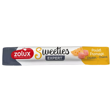 Zolux Sweeties Przysmak kremowy dla psa z kurczakiem i serem 7 x 14 g