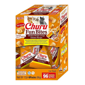 Inaba Ciao Churu Fun Bites Przysmak dla kota z kurczakiem 8 x 12 g