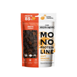 Wiejska Zagroda Przysmak dla psa Monoproteinowy soft snacks Indyk (dorosły) 115g