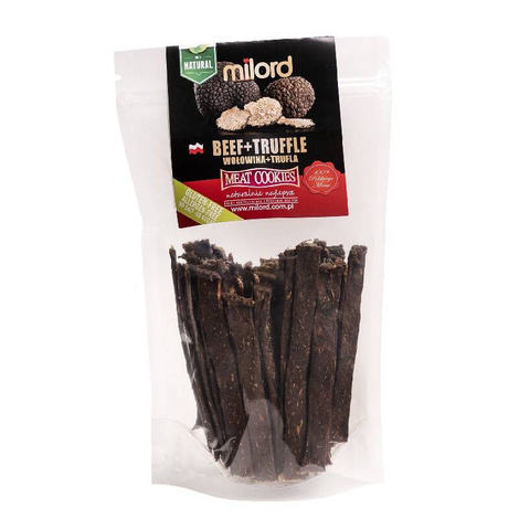 Milord Przysmak dla psa wołowina z truflami paski 70 g