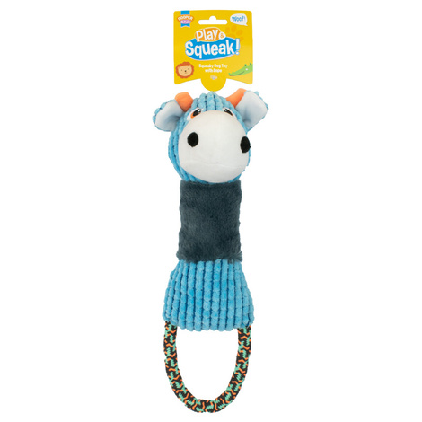 Cooper & Pals Zabawka z piszczałką dla psa krowa 35 cm