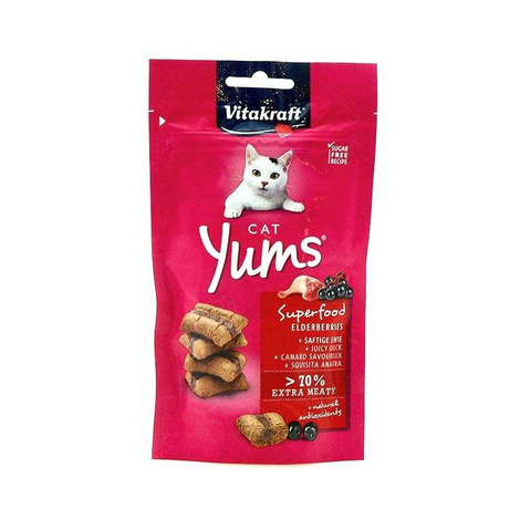 Przysmak dla kota Vitacraft Cat Yums kaczka z czarnym bzem 40 g