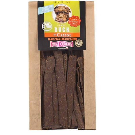 Milord Ciastka dla psa z kaczką i marchewką 80 g