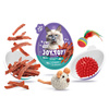 Joy&Toy Jajko niespodzianka 2w1 dla kota przekąska o smaku tuńczyka + zabawka