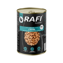 Rafi Classic Mokra karma dla kota kawałki z rybą w sosie 415 g