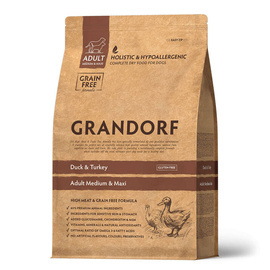 Grandorf Duck & Turkey Karma sucha dla psa duże i srednie rasy kaczka i indyk 1 kg