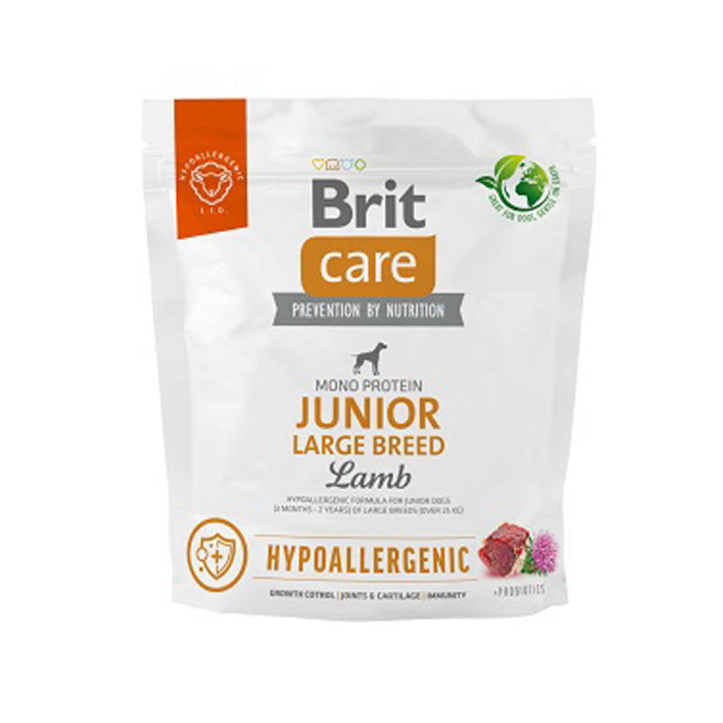 Brit Care Dog Grain-Free Junior Large Breed Lamb 1 kg