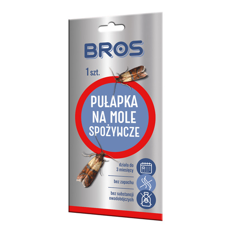 Bros Pułapka na mole spożywcze 1 szt.