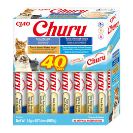 Inaba Cat Churu Tuna Przysmak dla kota z tuńczykiem 40 x 14 g