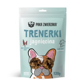 Paka Zwierzaka Trenerki Jagnięcina treserki dla psa 120 g