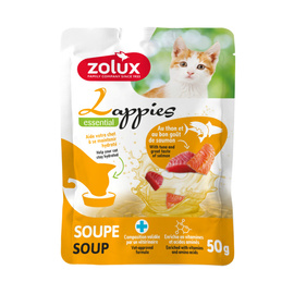 ZOLUX Lappies Przysmak dla kota zupa z tuńczykiem i łososiem 50 g