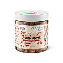 Syta Micha Freezy Pure Liofilizowane przysmaki dla psa mięso wołowe 70 g