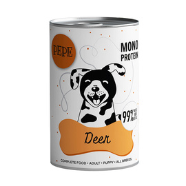 Paka Zwierzaka Karma mokra dla psa PEPE jeleń 400 g