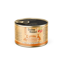 Mokra karma dla kota po sterylizacji kaczka z perliczką i jagodami goji Dolina Noteci Superfood Pasztet & Filet 185 g