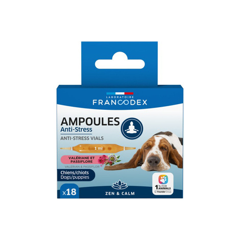 Francodex Ampułki antystresowe dla psów i szczeniąt x18